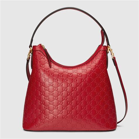 gucci signature handbags|used Gucci signature hobo bag.